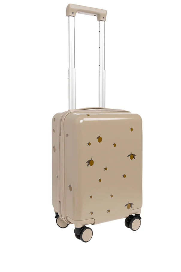 BEIGE Patterned suitcase