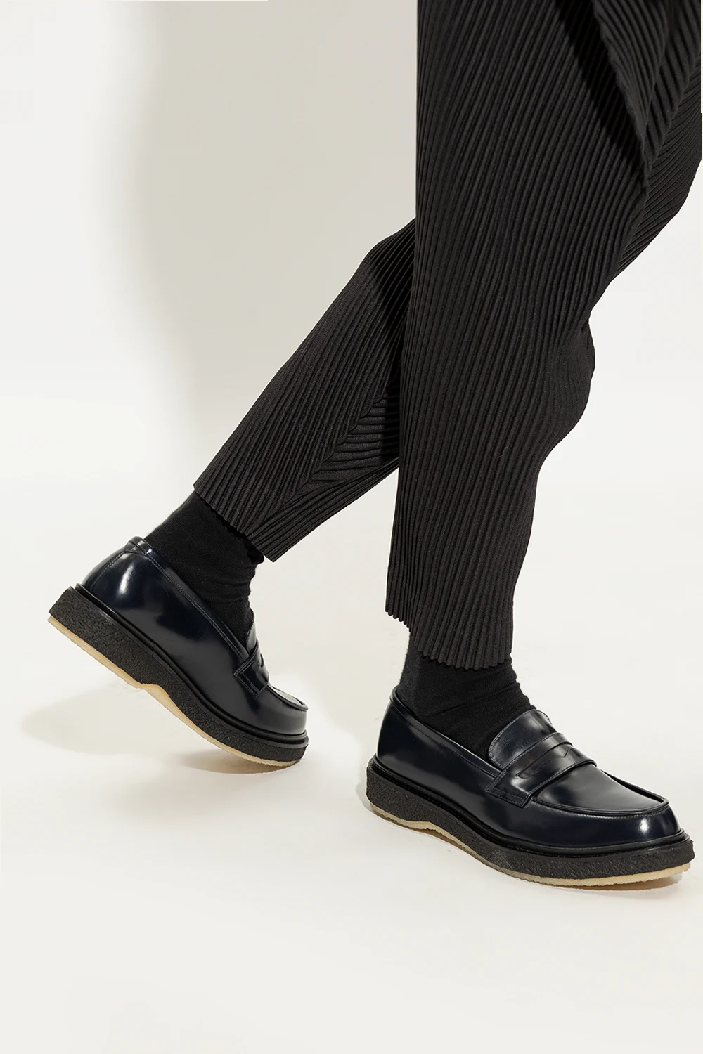 Skórzane buty ‘Type 5’ typu ‘loafers’
