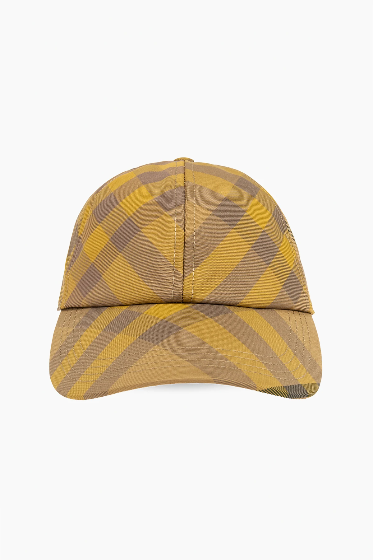 Checked baseball cap