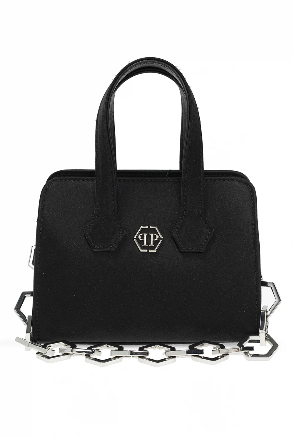 Shoulder bag with logo