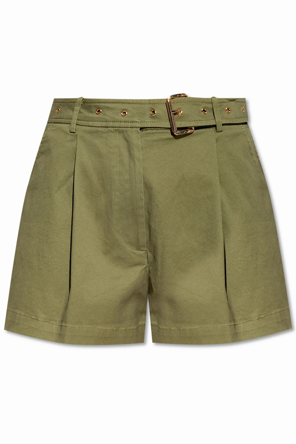 Shorts with belt