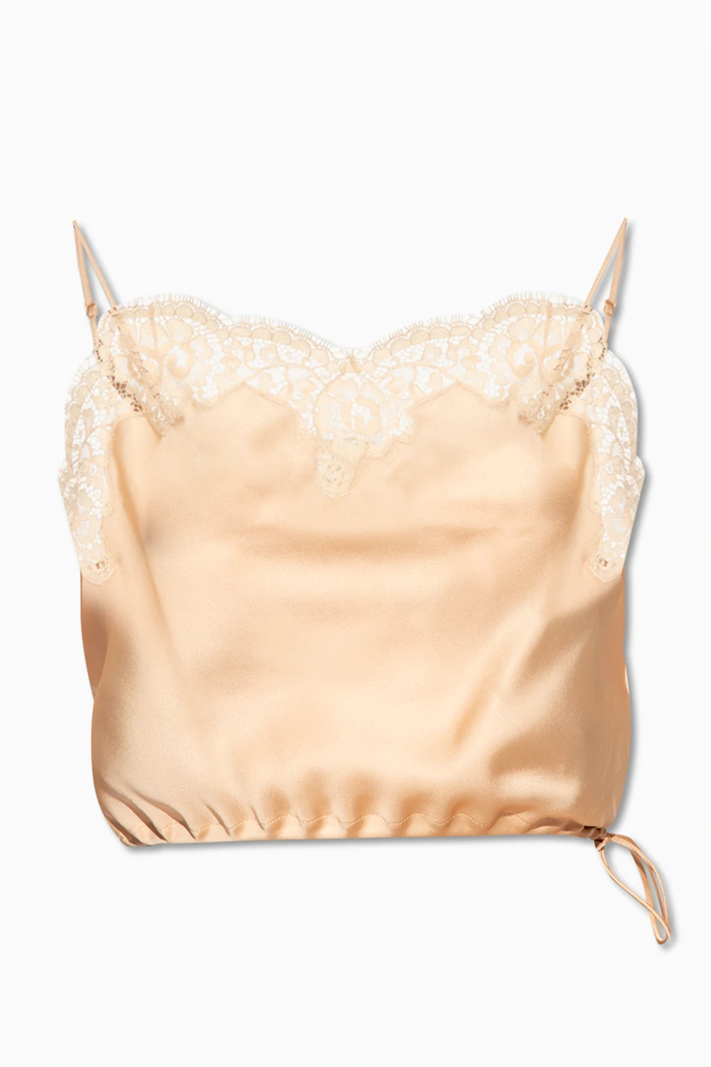 Silk lingerie top