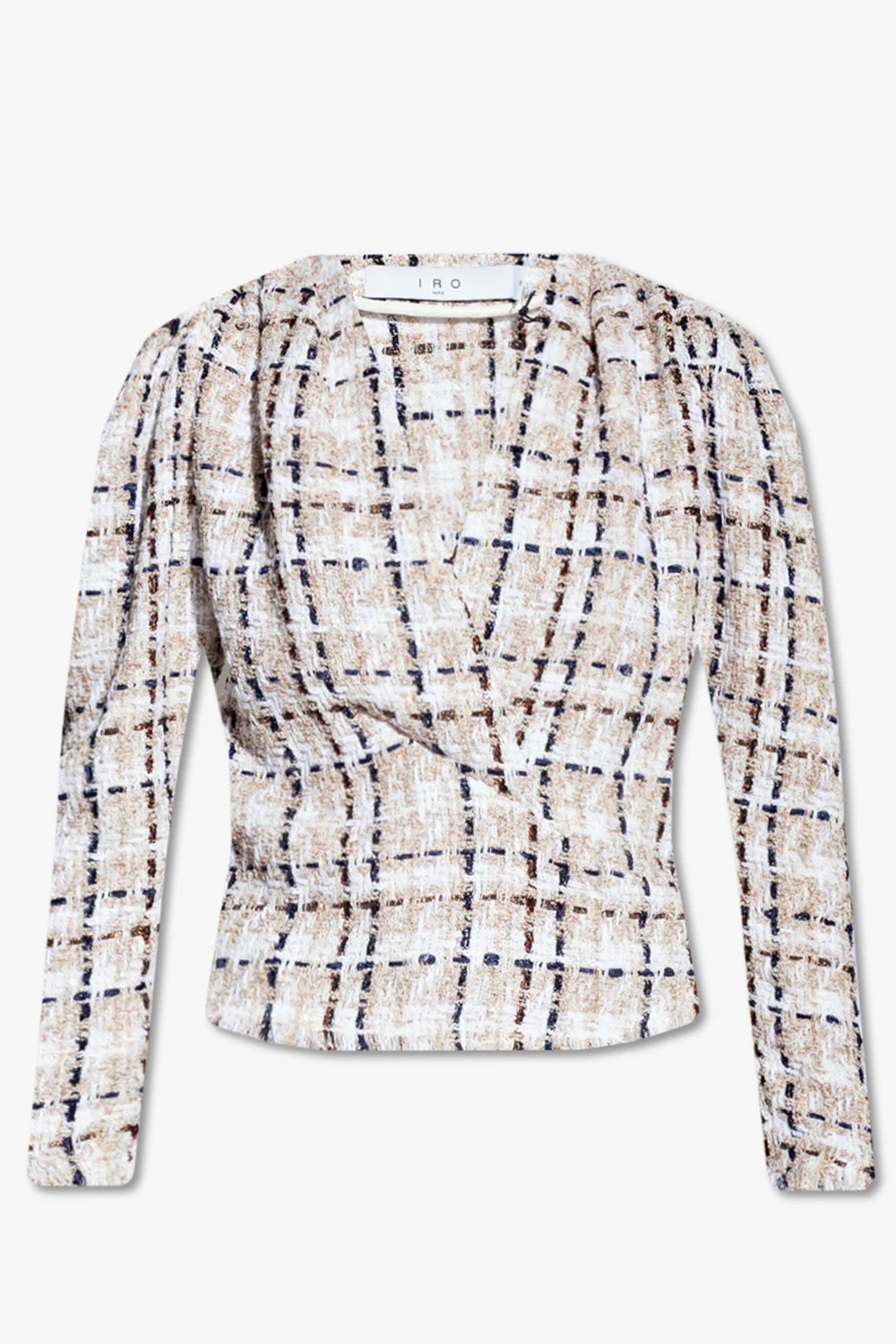 ‘Patria’ tweed top