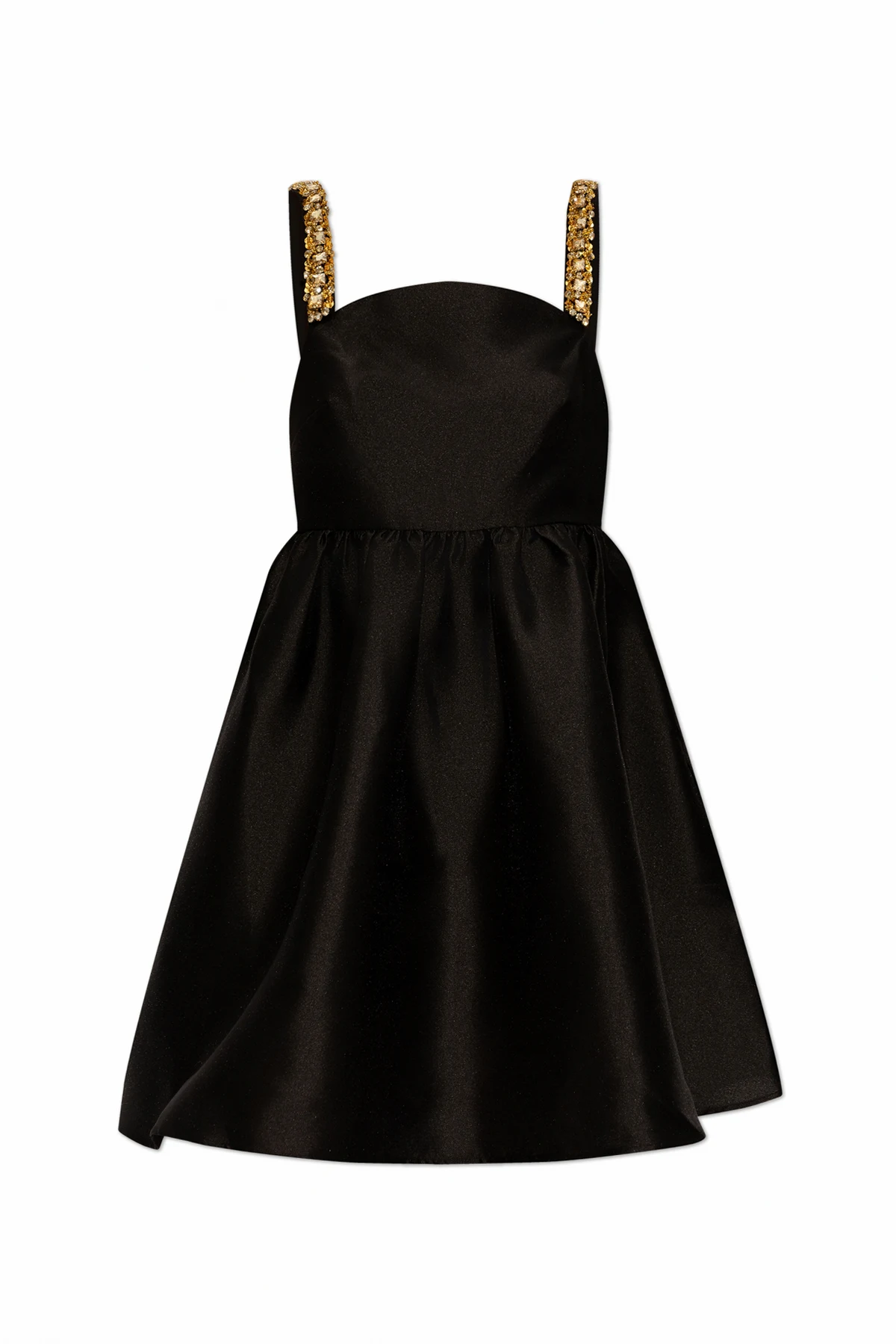 Short dress with straps