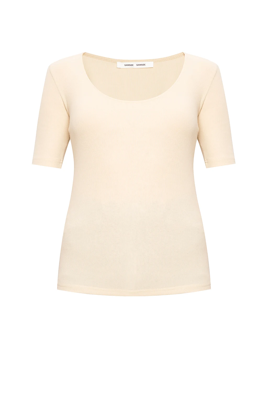 Ribbed T-shirt