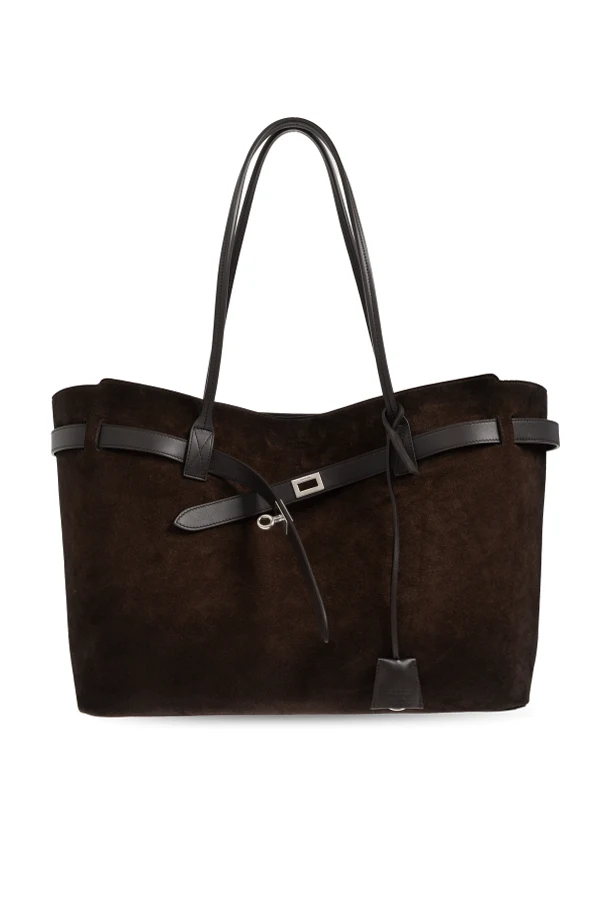 BRĄZOWY Torba `Bel Air Large` typu `shopper`