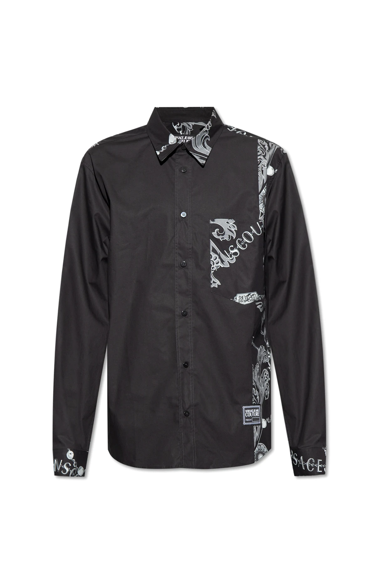 Koszula ze wzorem 'Chain Couture'