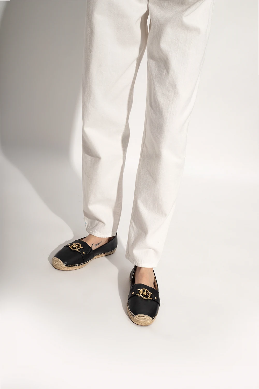 ‘Rory’ leather espadrilles