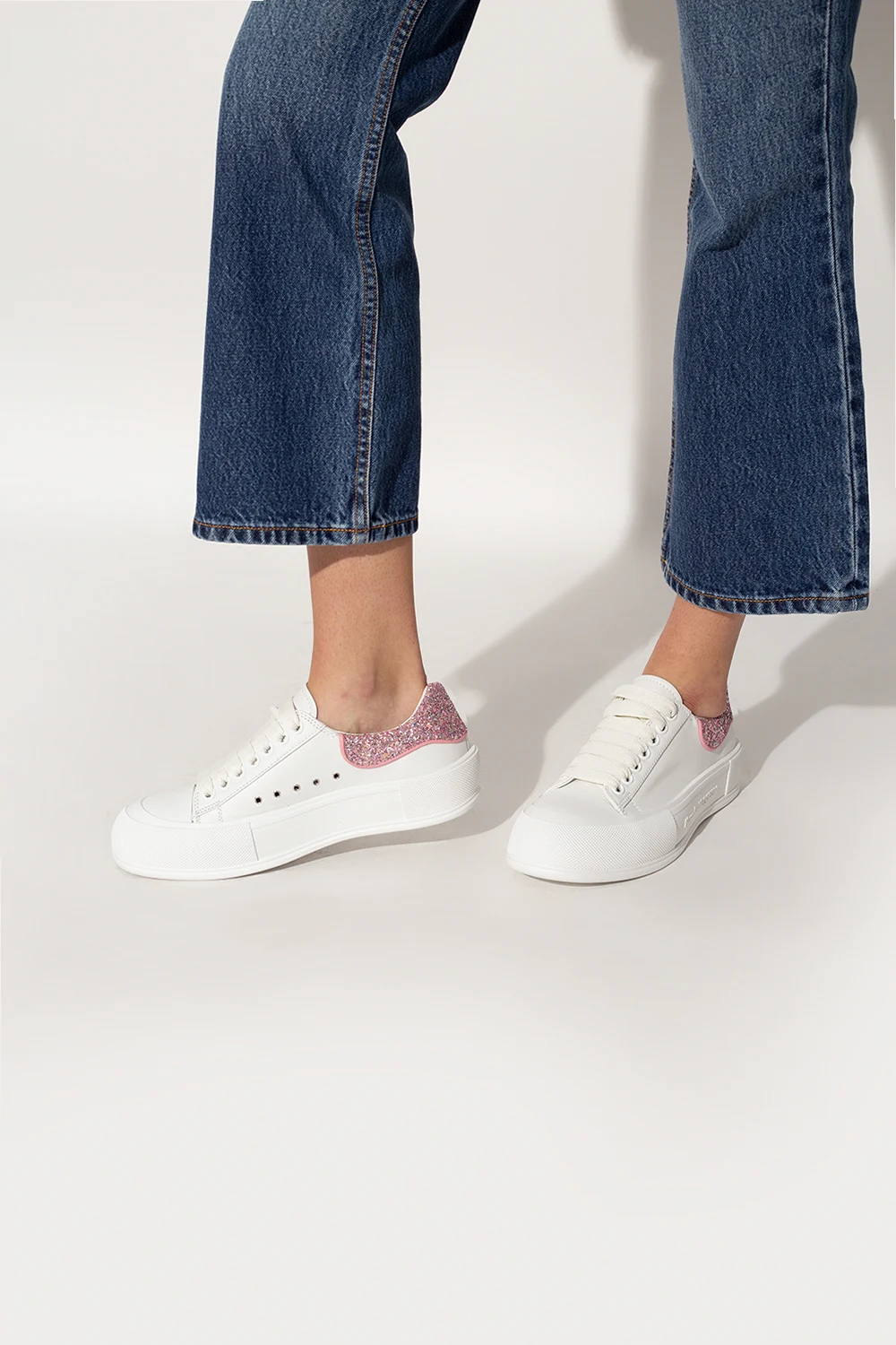Buty sportowe z brokatem