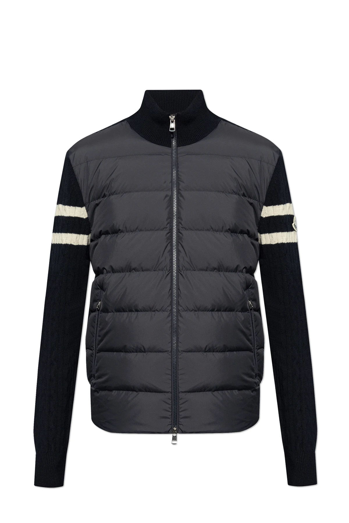 Sweater with Quilted Front