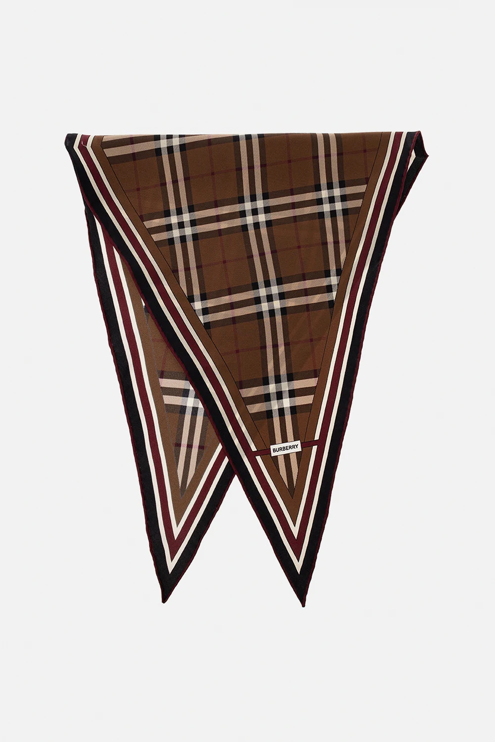 Szal w kształcie rombu