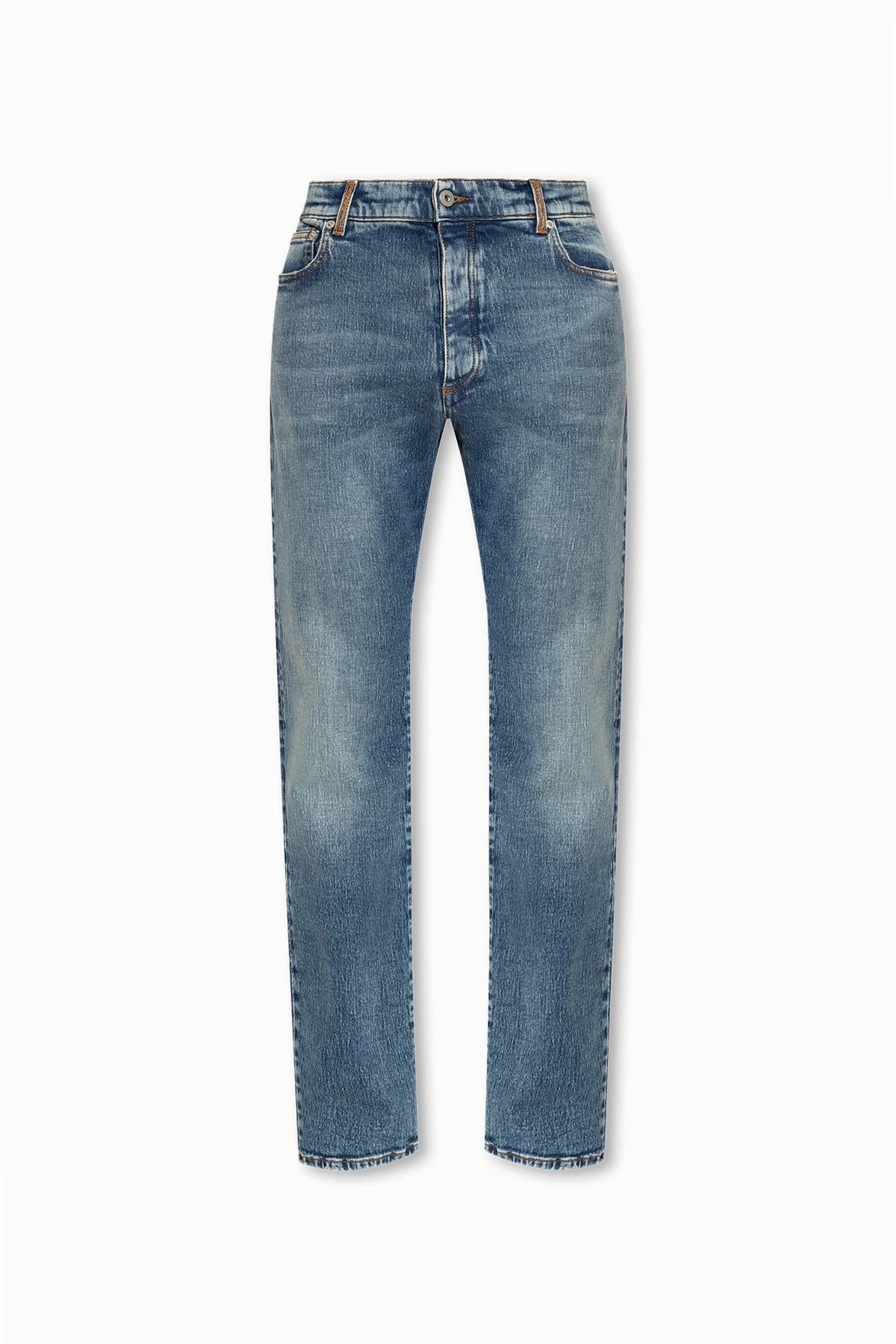 Jeansy z efektem znoszenia