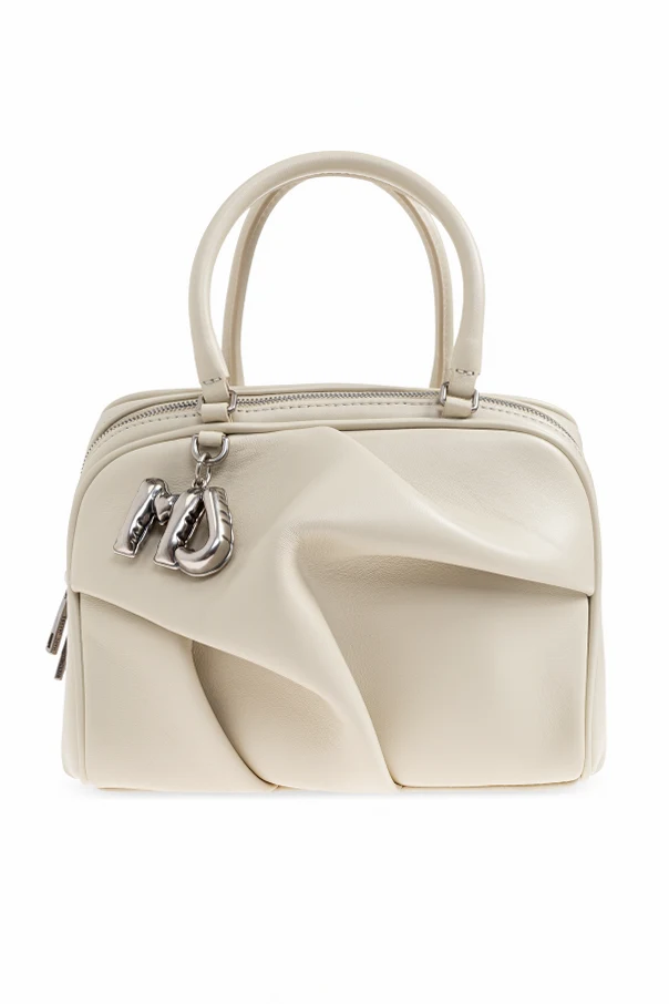 CREME Handtasche ‘Small Wave’