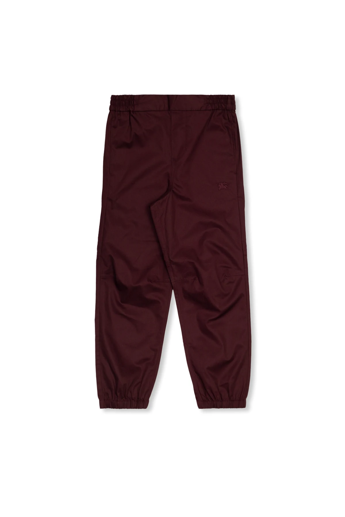 Cotton trousers with logo