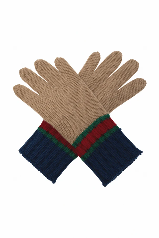 BEIGE Wool gloves