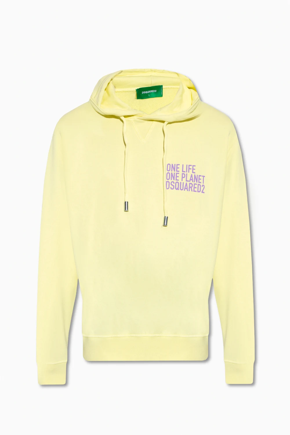 Hoodie with logo print