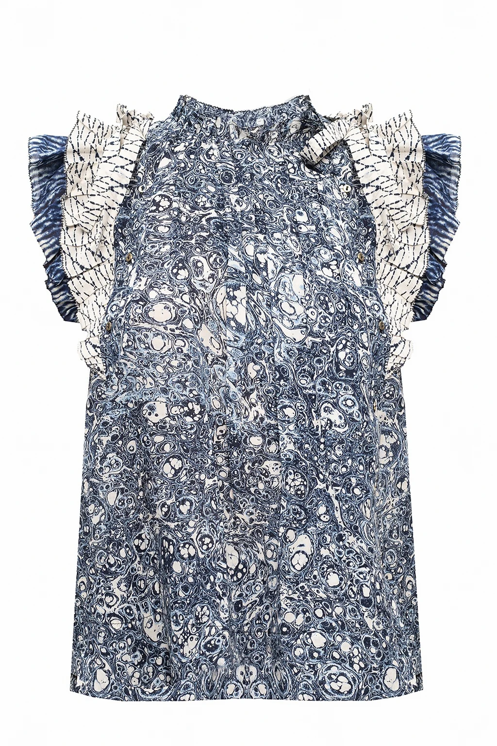 ‘Haru’ patterned top
