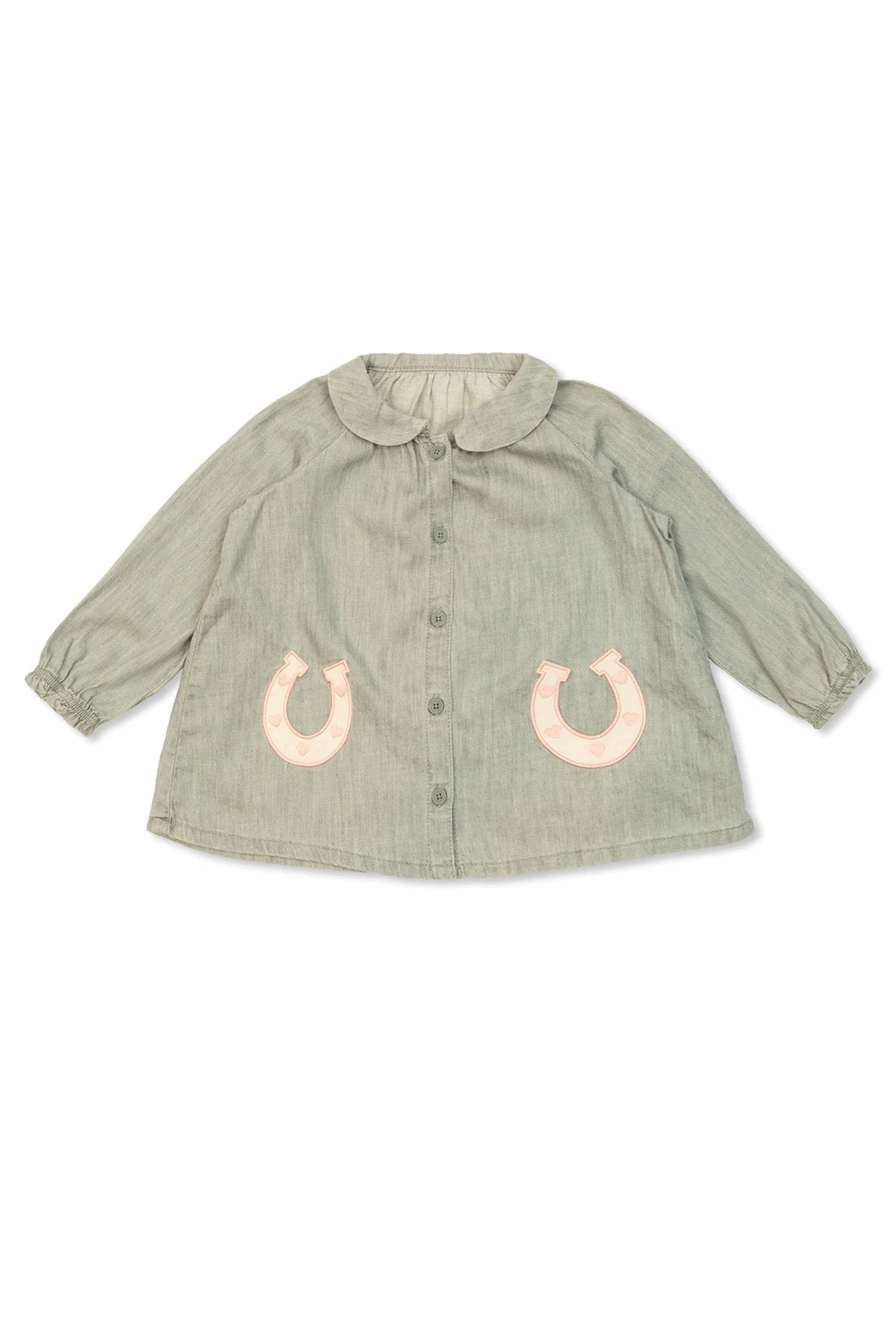 GREY Shirt with Patches