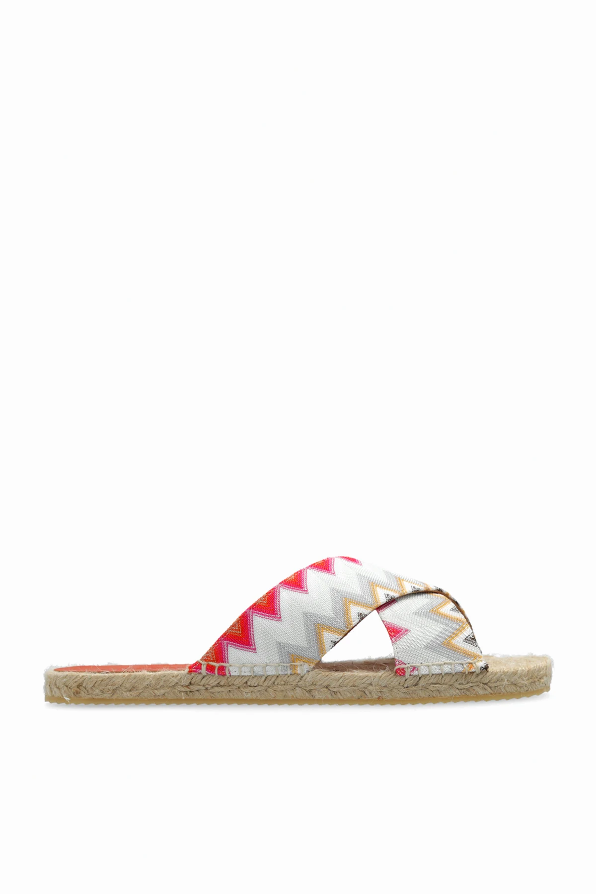 Slipper mit geometrischem Muster