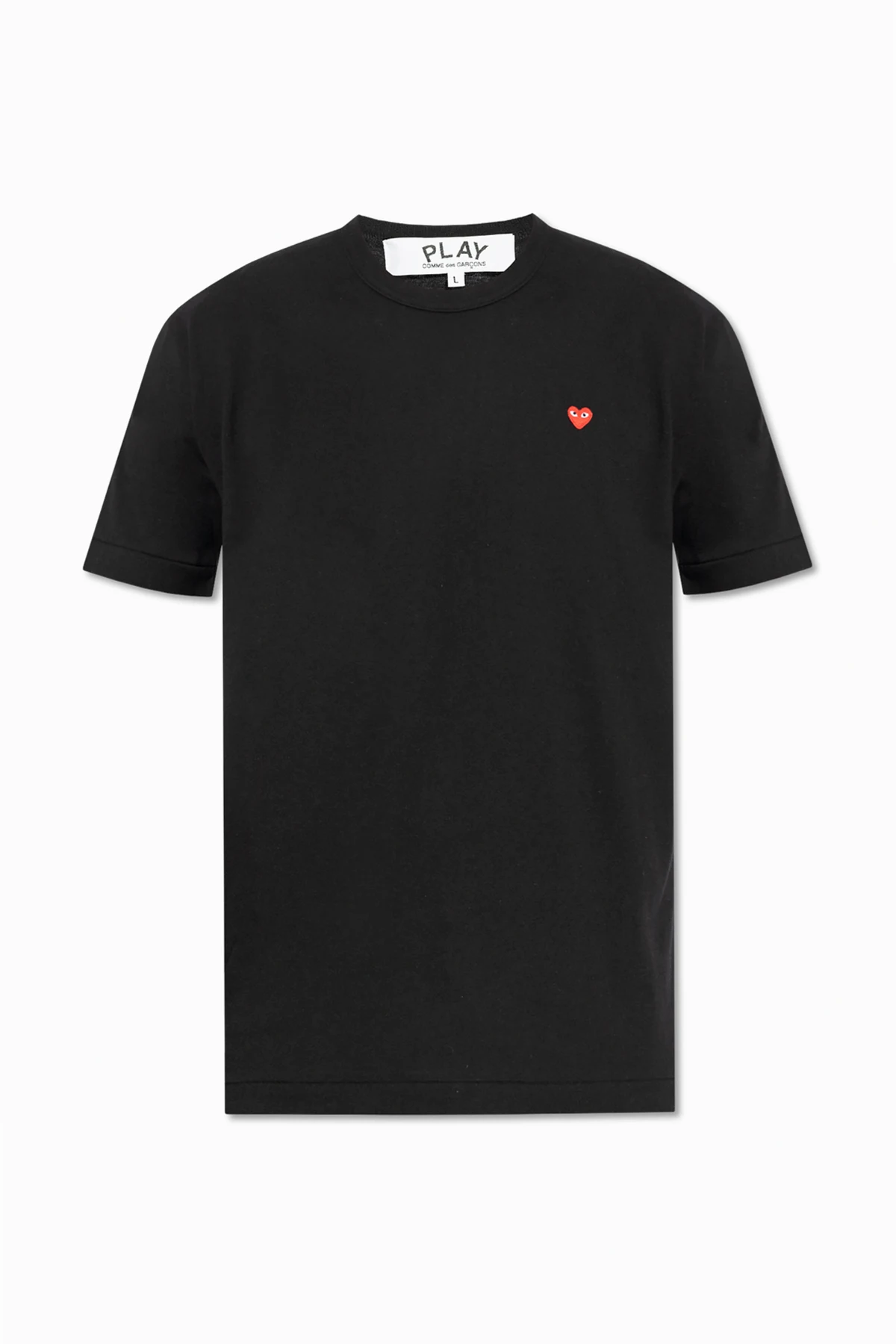 T-shirt with logo patch