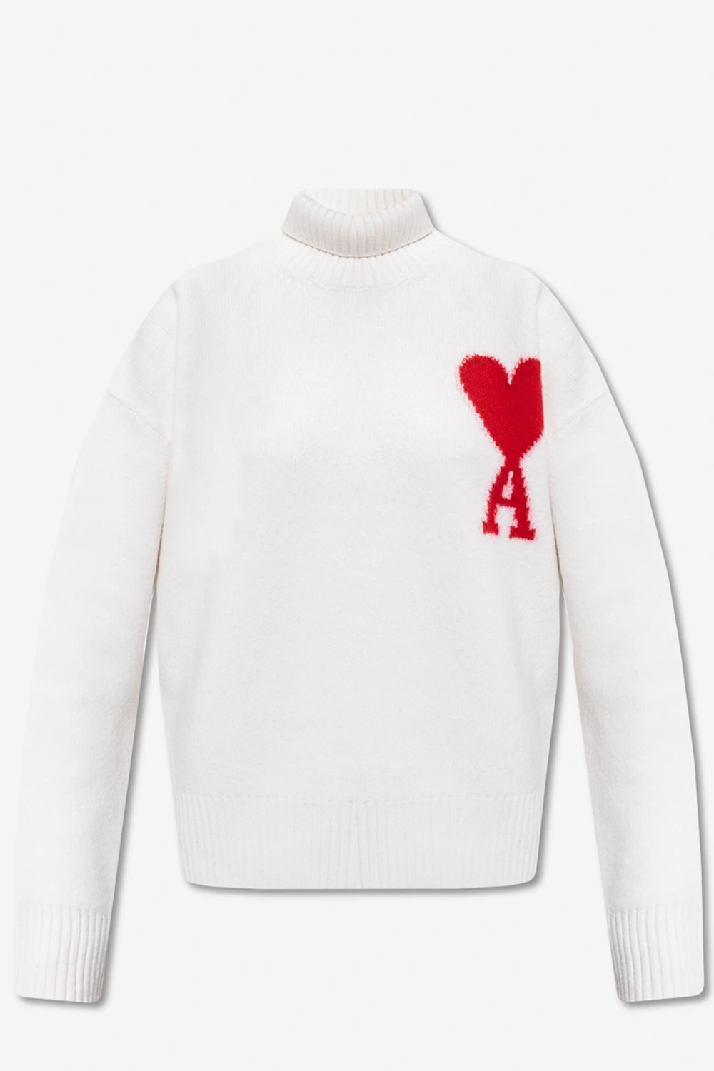 Turtleneck sweater with logo