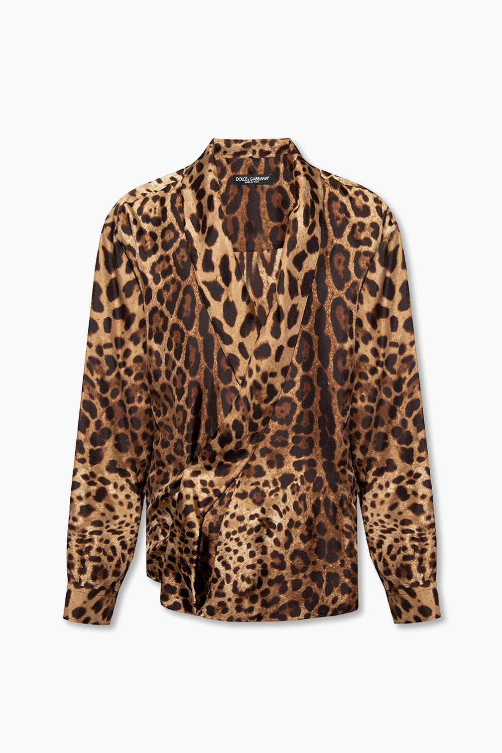 Shirt with animal pattern