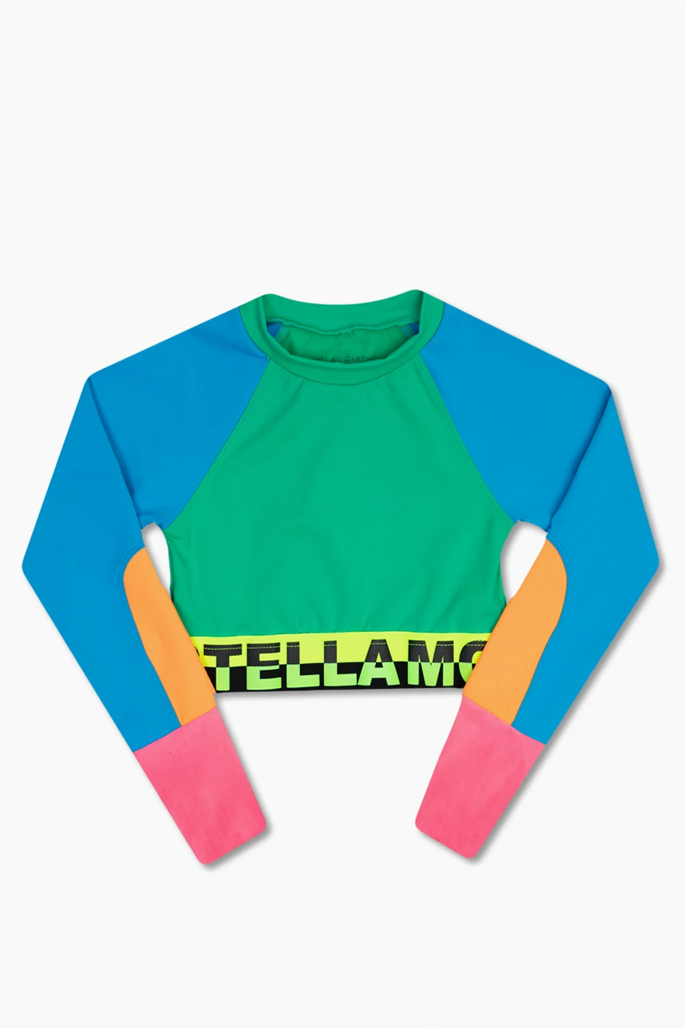 Cropped top with logo