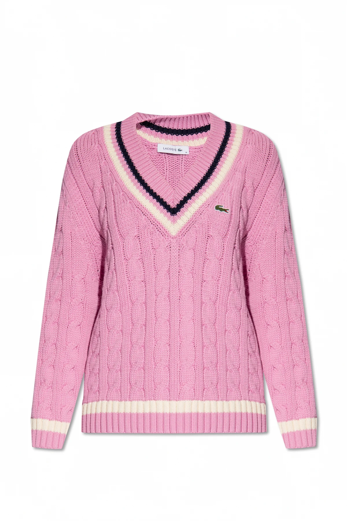 Sweter z naszywką z logo