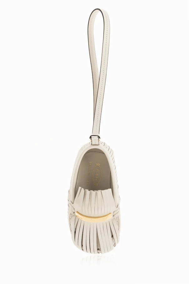 kremowy Zawieszka w kształcie buta