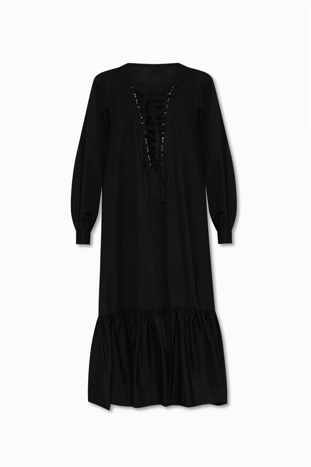 Dress with decorative tie detail