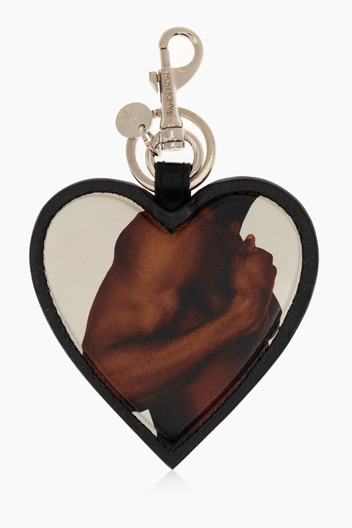 Heart-shaped keyring