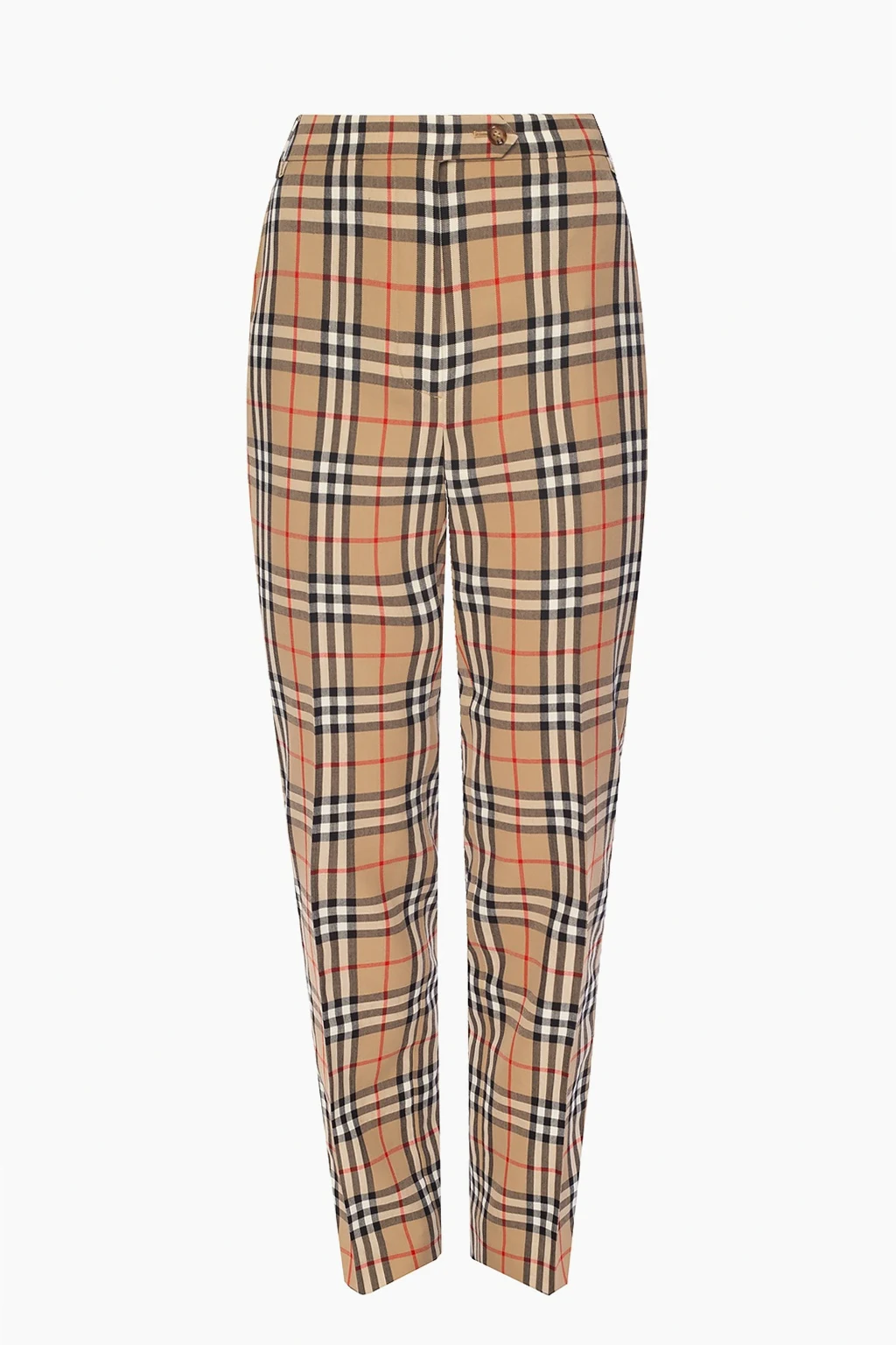 Pleat-front trousers