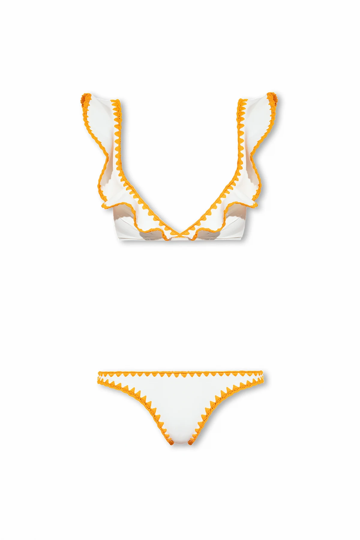 Bikini with crochet trims