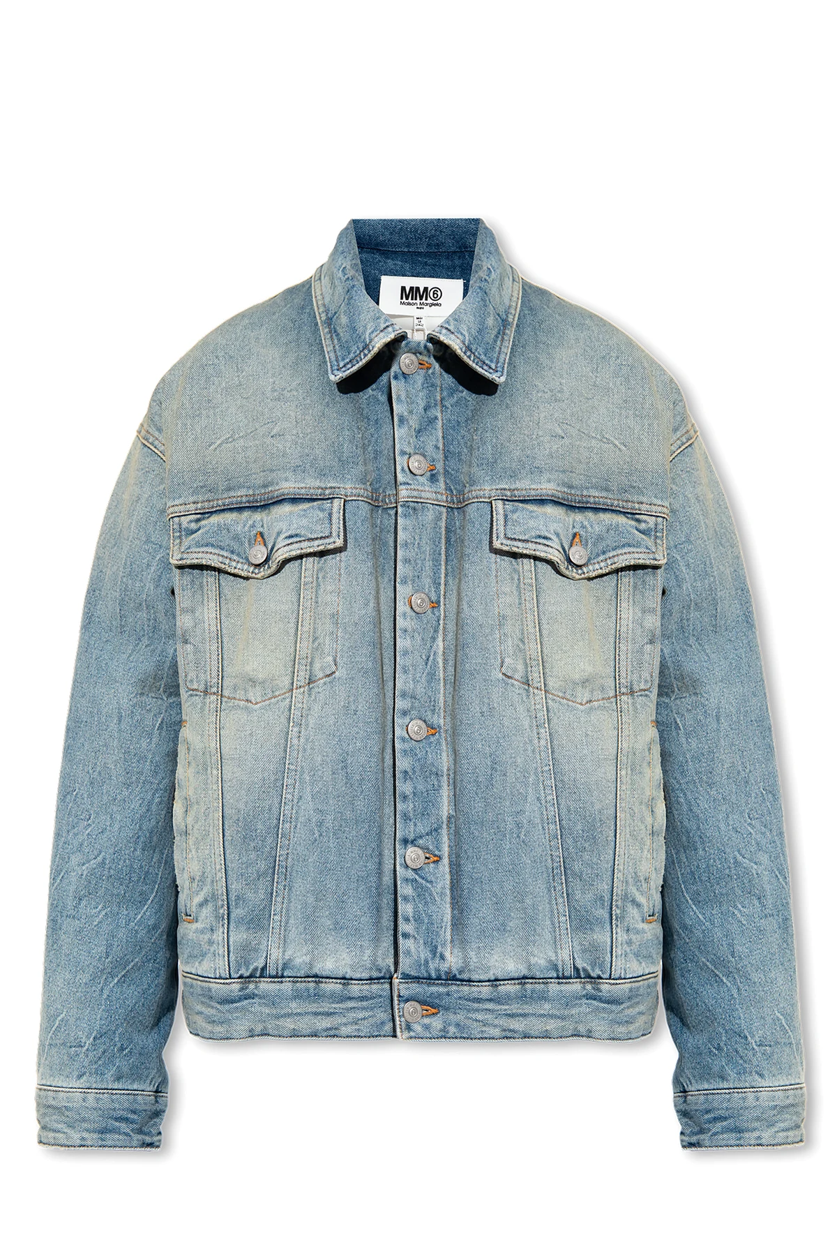 Padded denim jacket