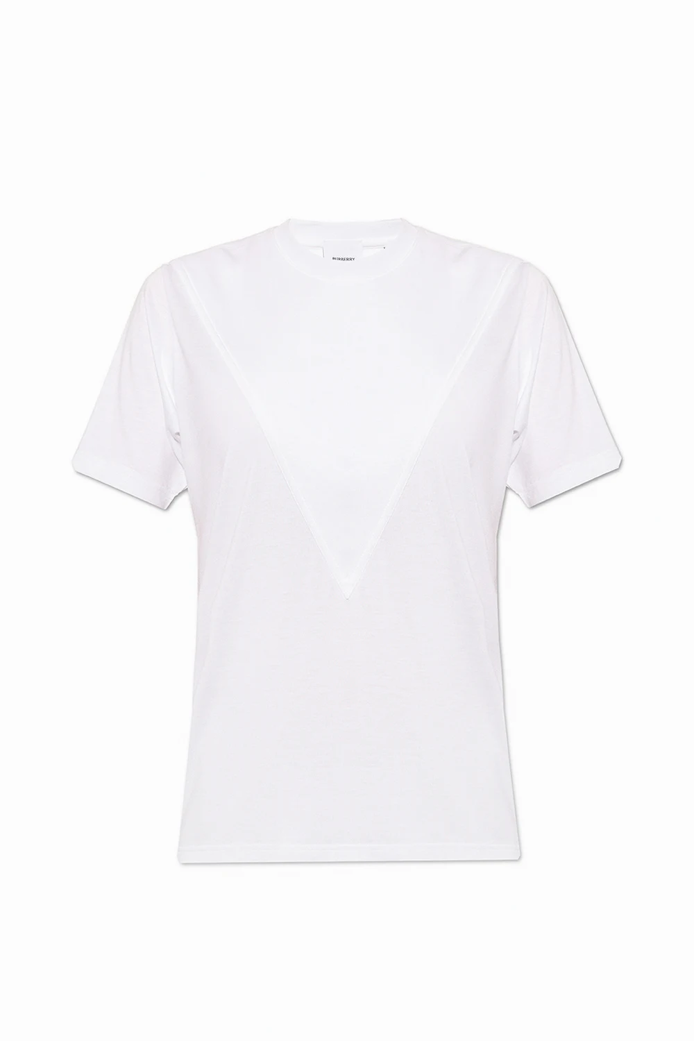 T-shirt with decorative panel