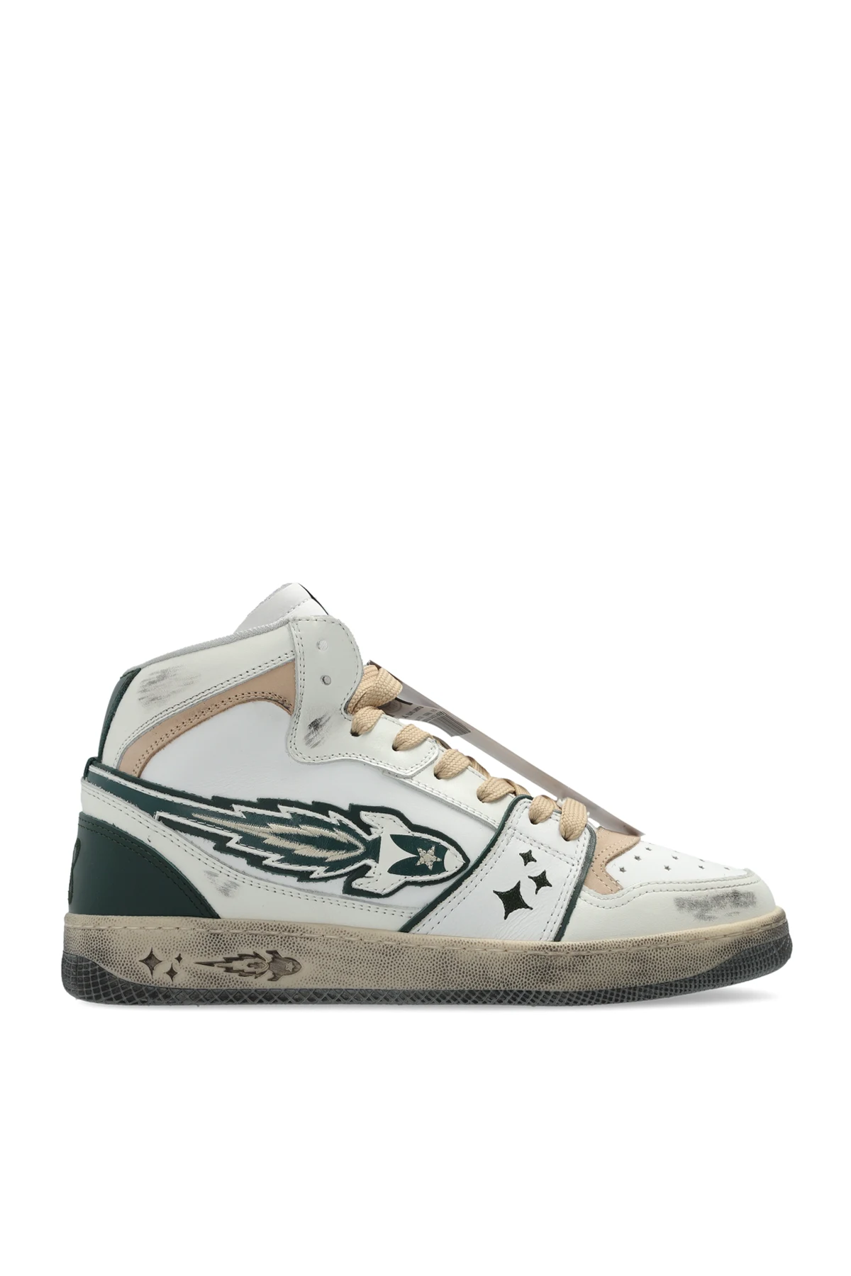 ‘EJ Egg Rocket’ high-top sneakers
