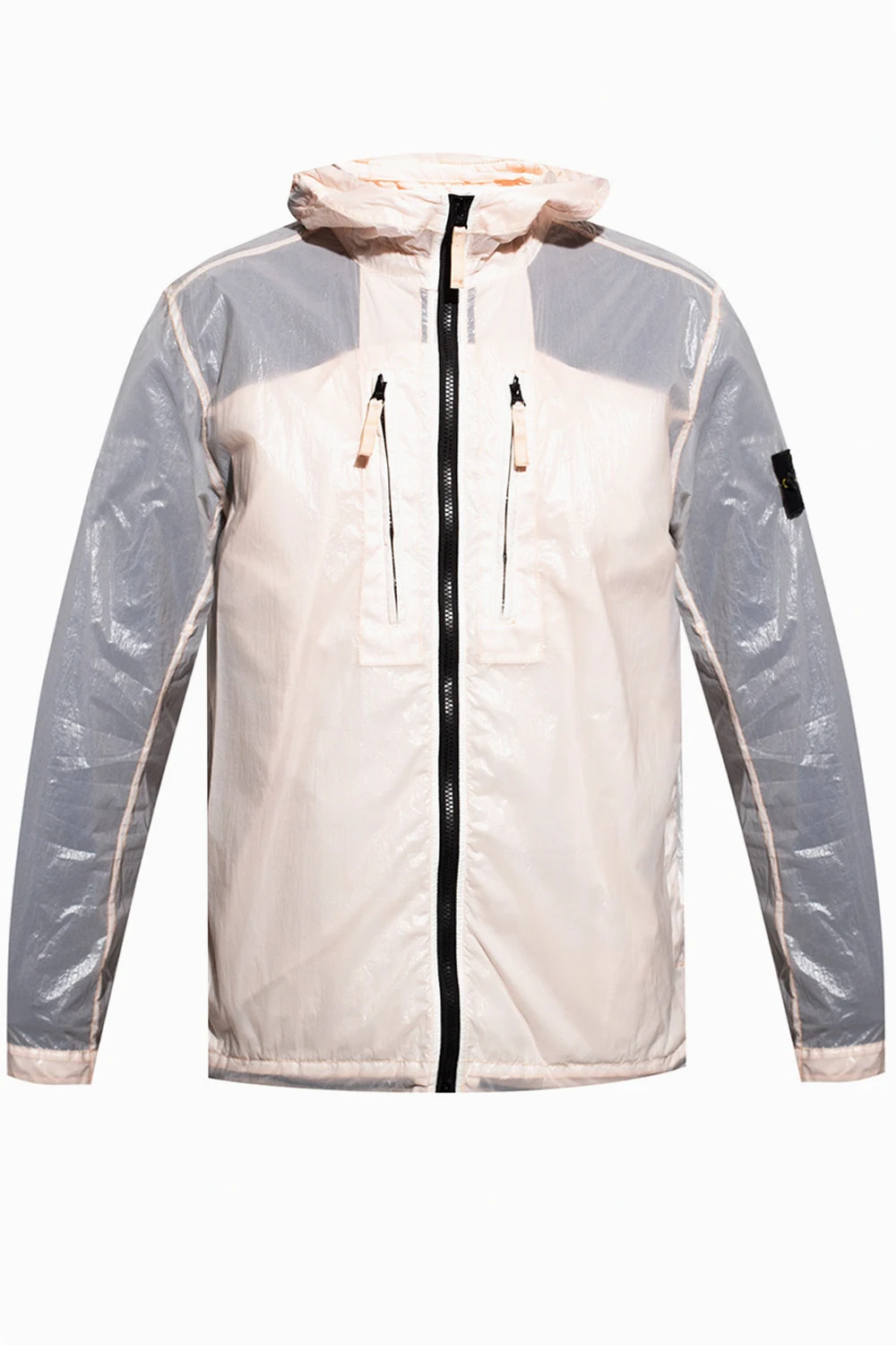 Rain jacket with logo