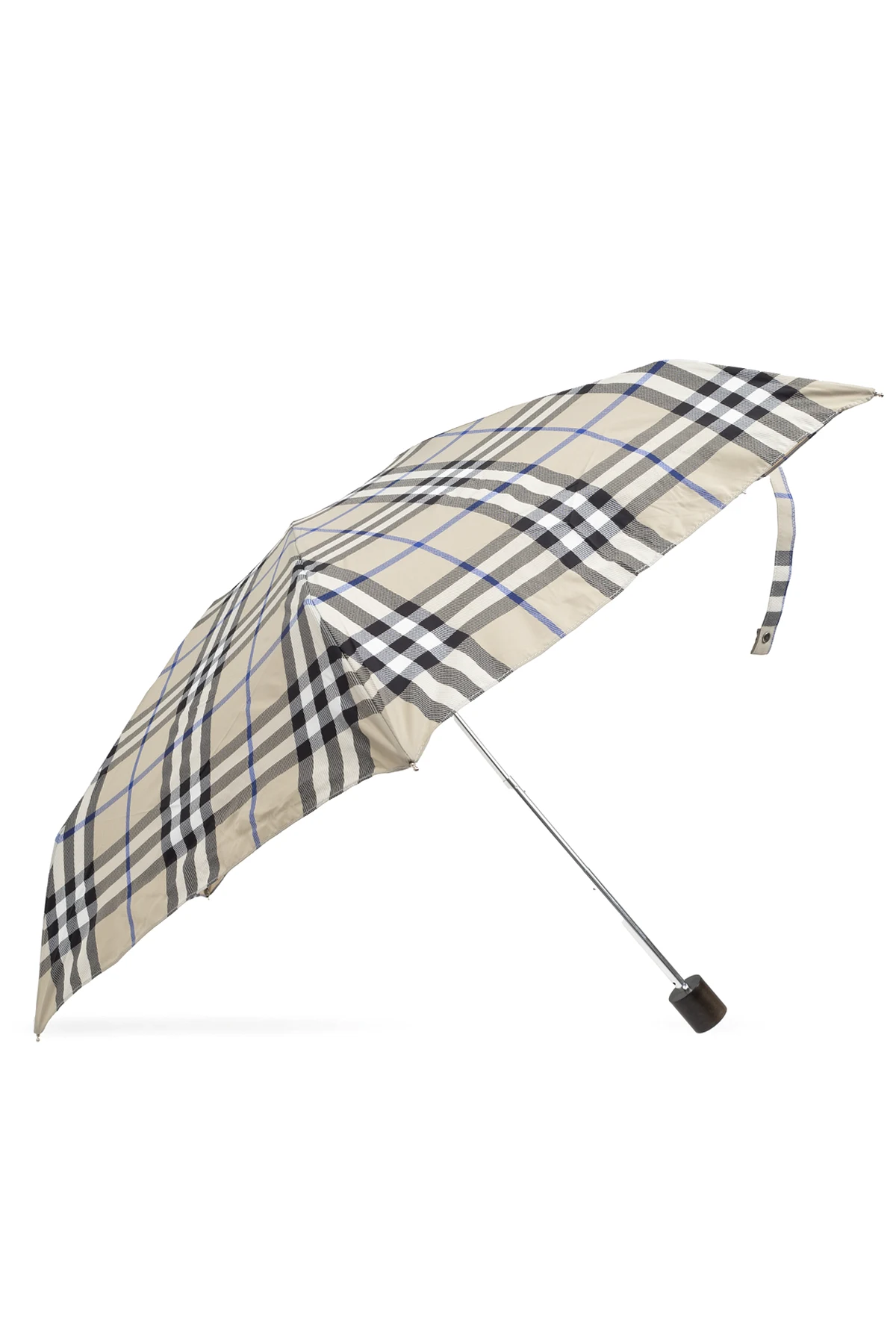 GREY Umbrella with check pattern