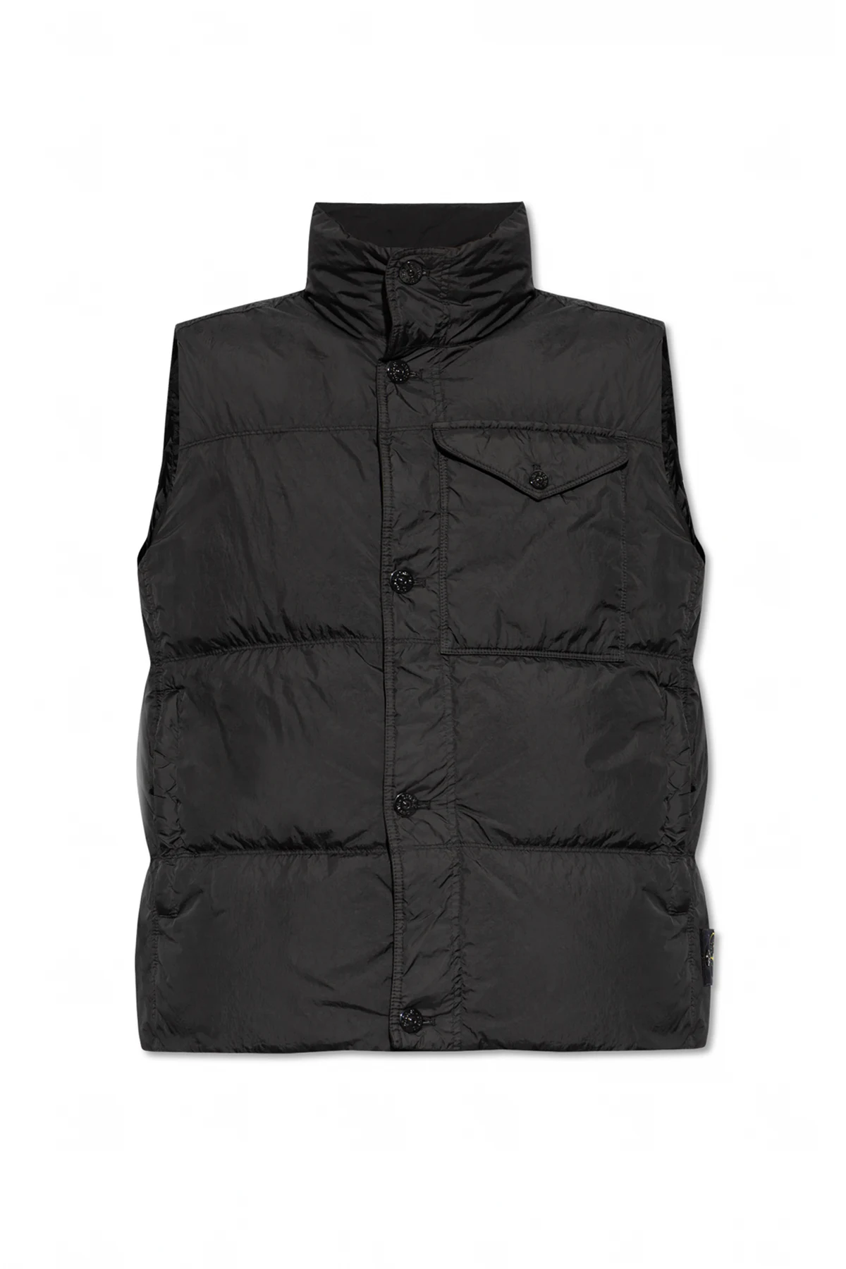 Weste mit Stehkragen