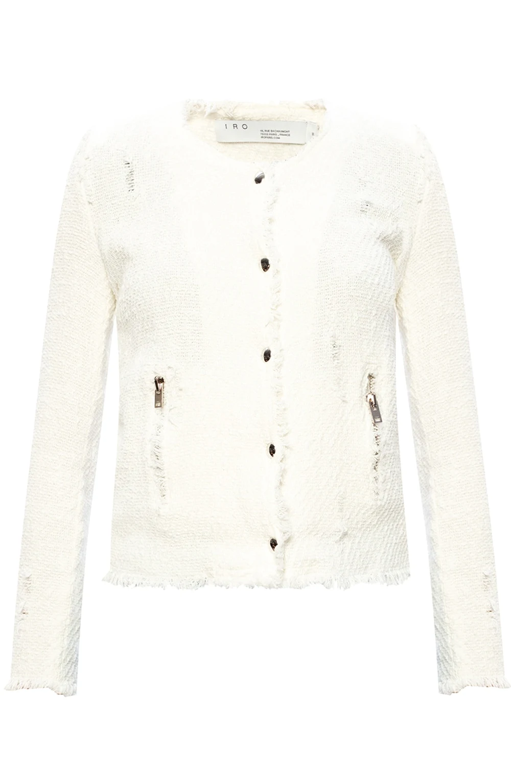 Raw-cut jacket