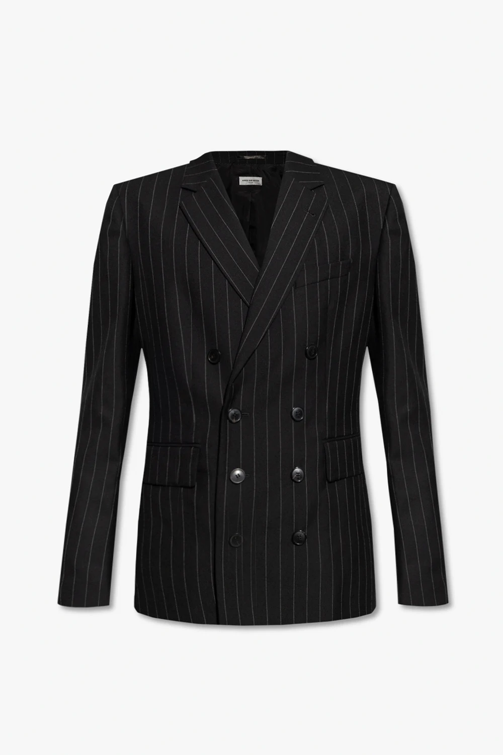 Double-breasted wool blazer