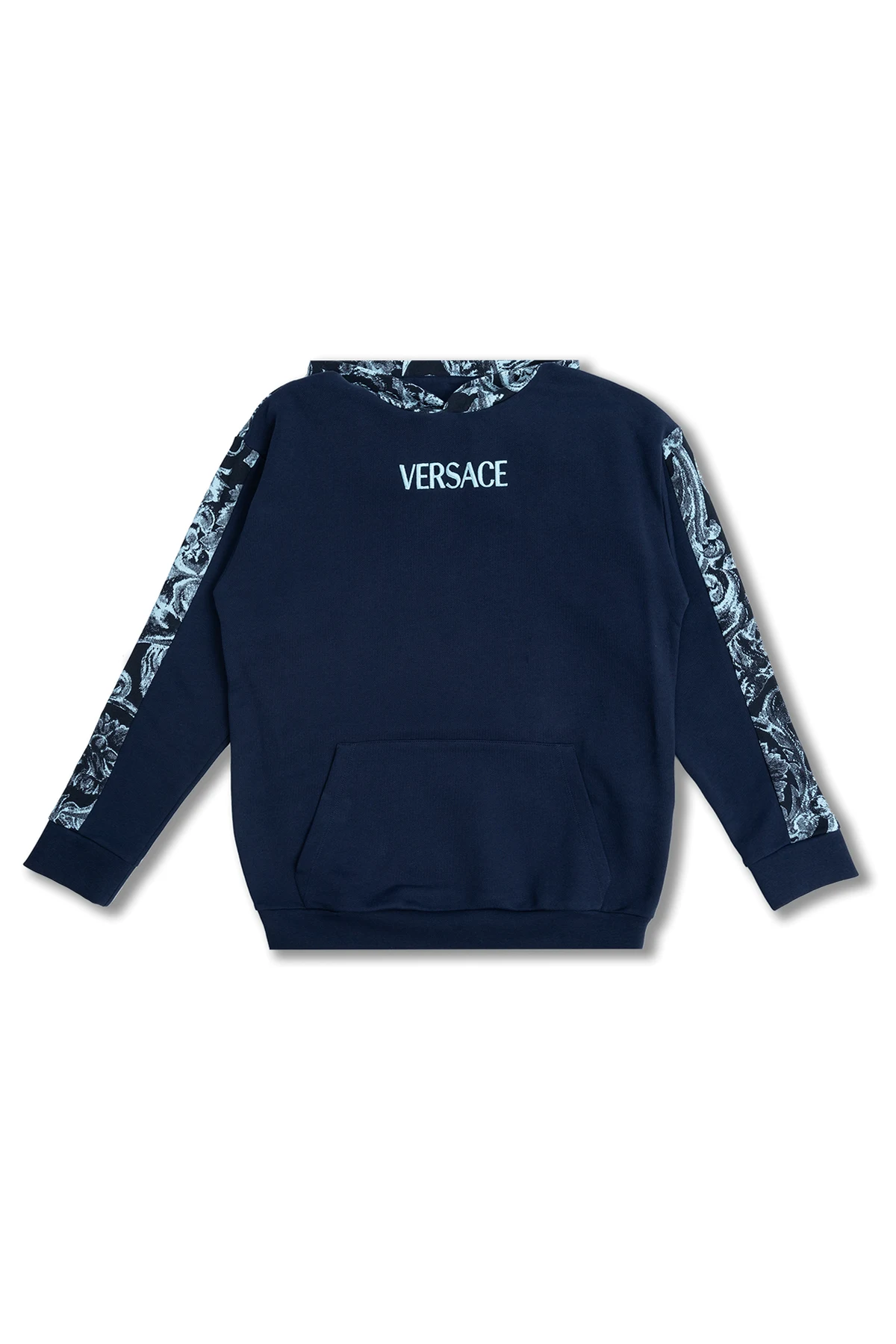 Patterned hoodie