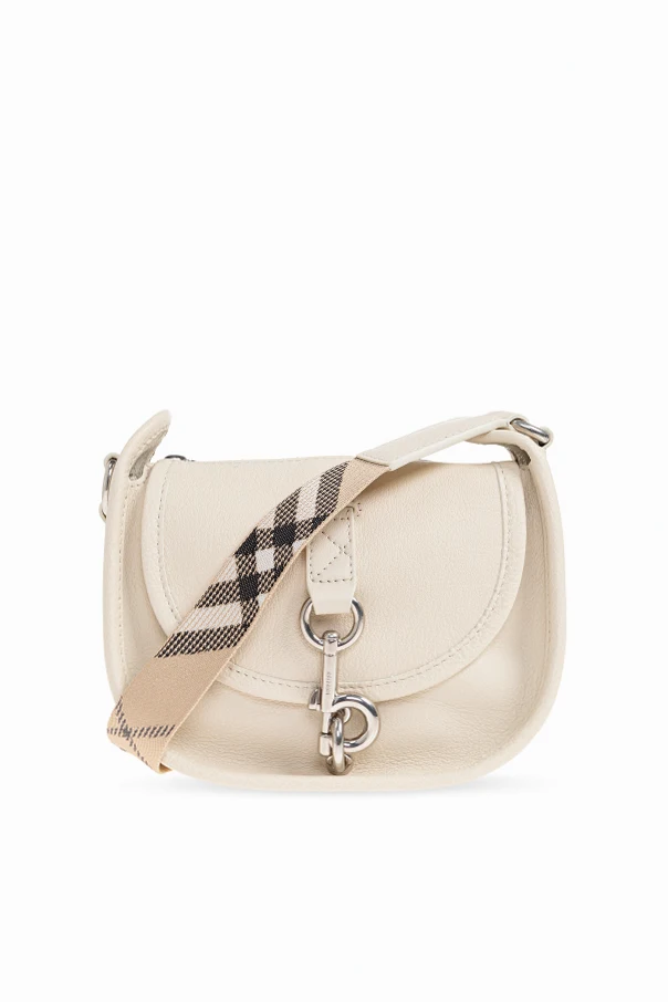 cream Shoulder bag `B Clip Mini’