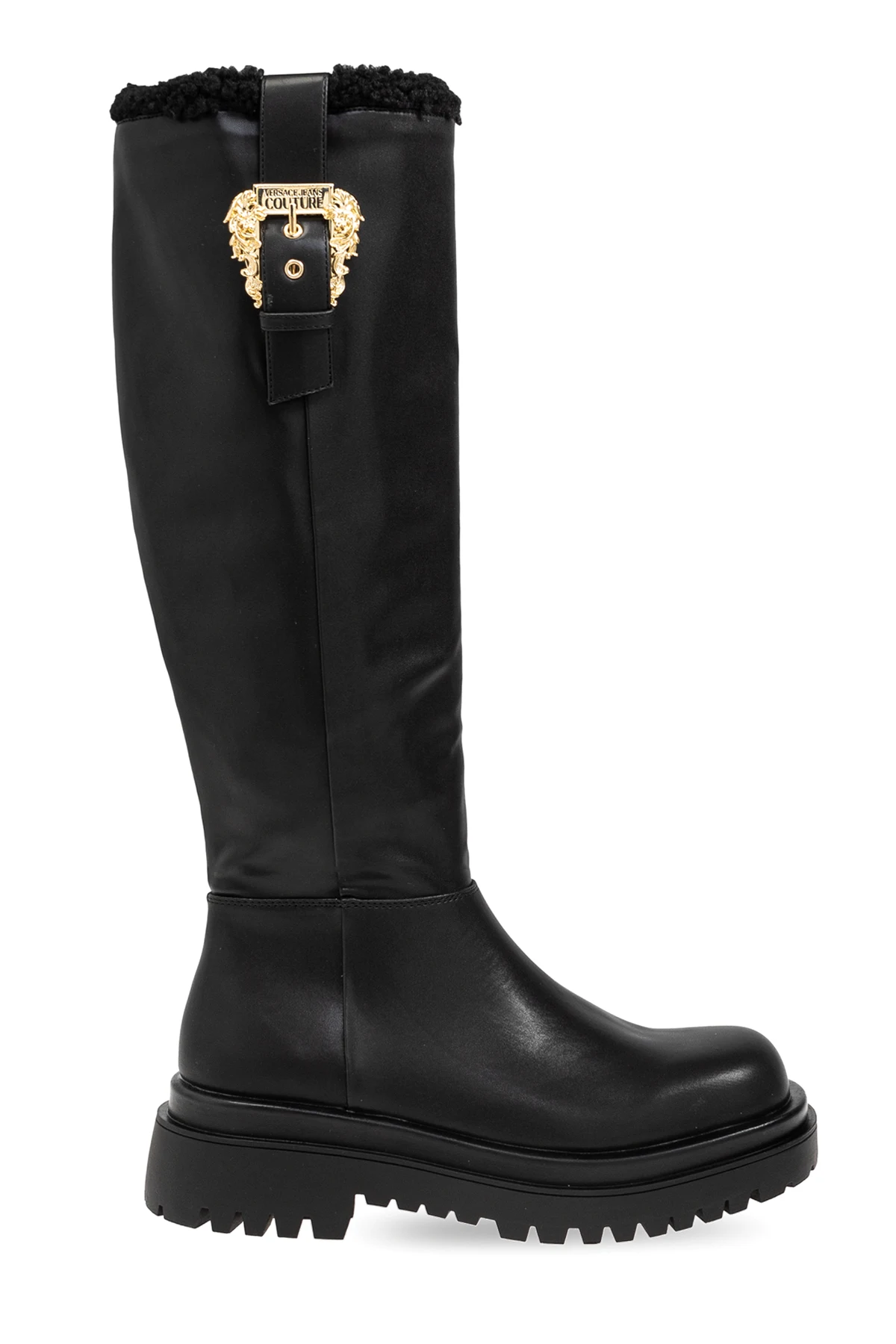 Kozaki ze sztucznym futrem