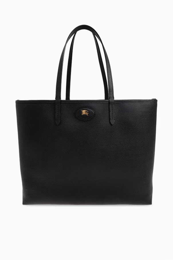BLACK Reversible shopper bag