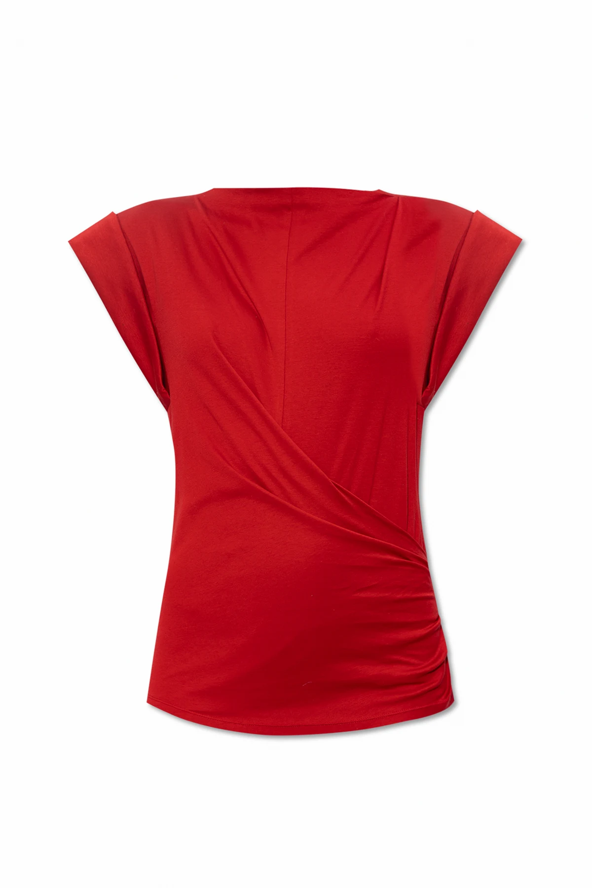 Drapowany t-shirt ‘Maisan’