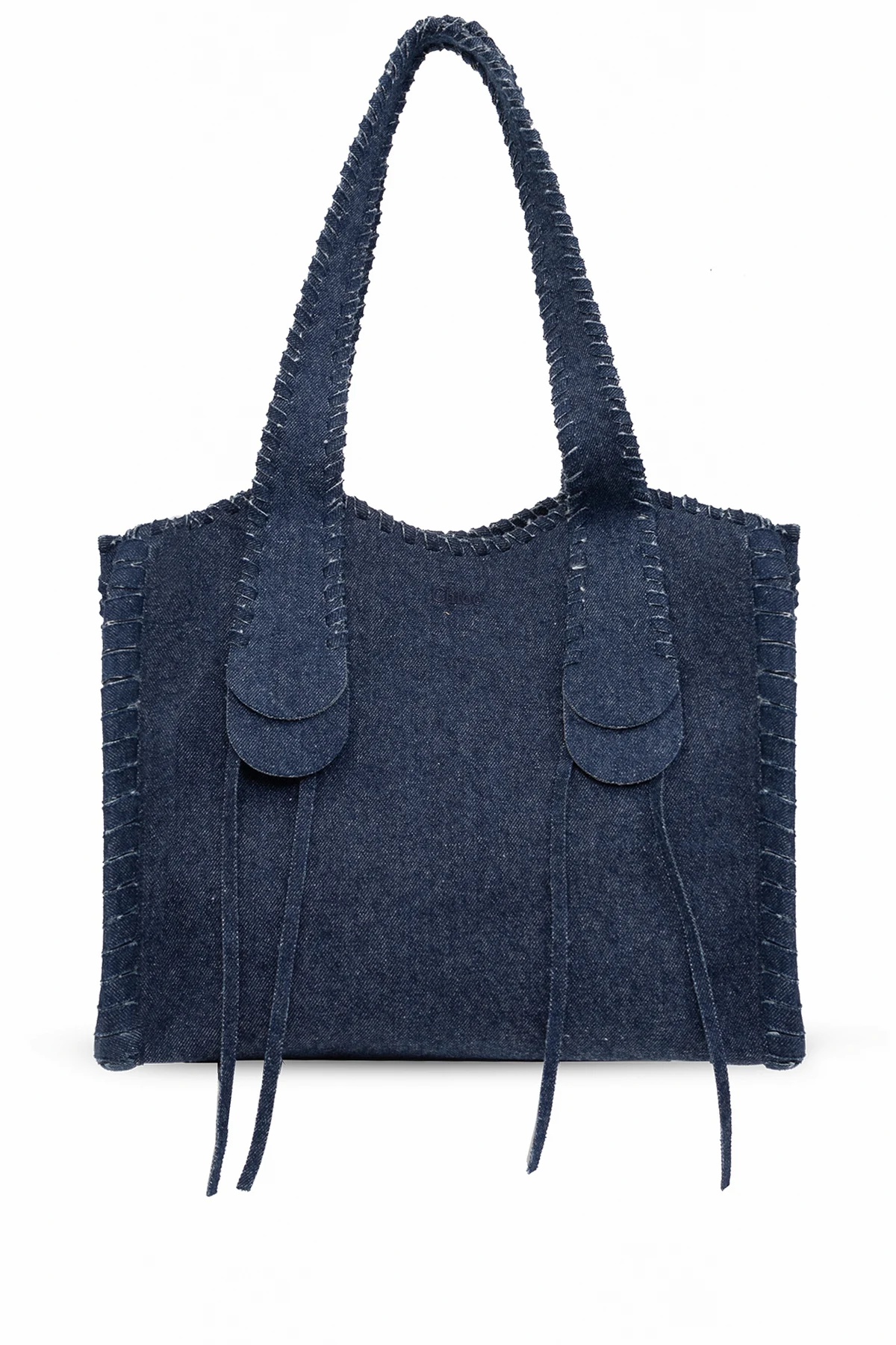 ‘Mony Medium’ denim shopper bag