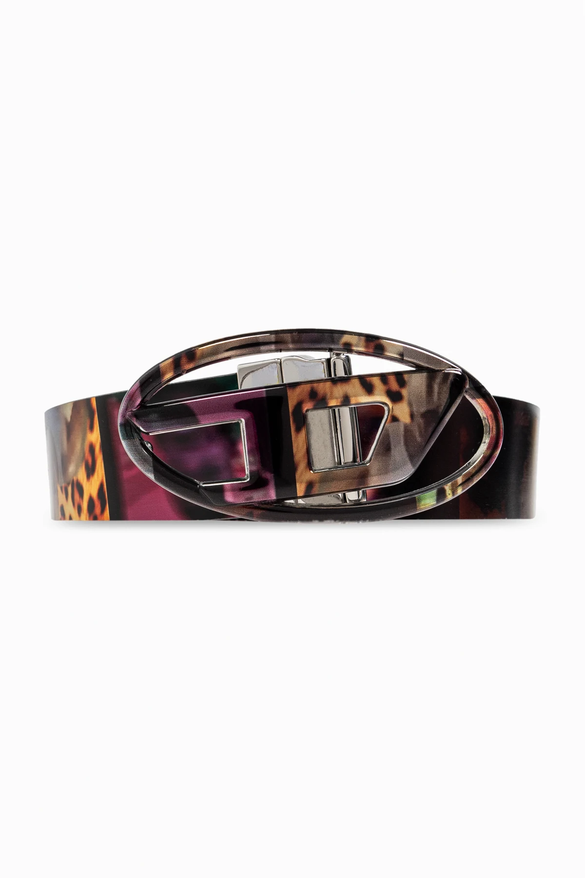 MULTICOLOUR Reversible belt OVAL