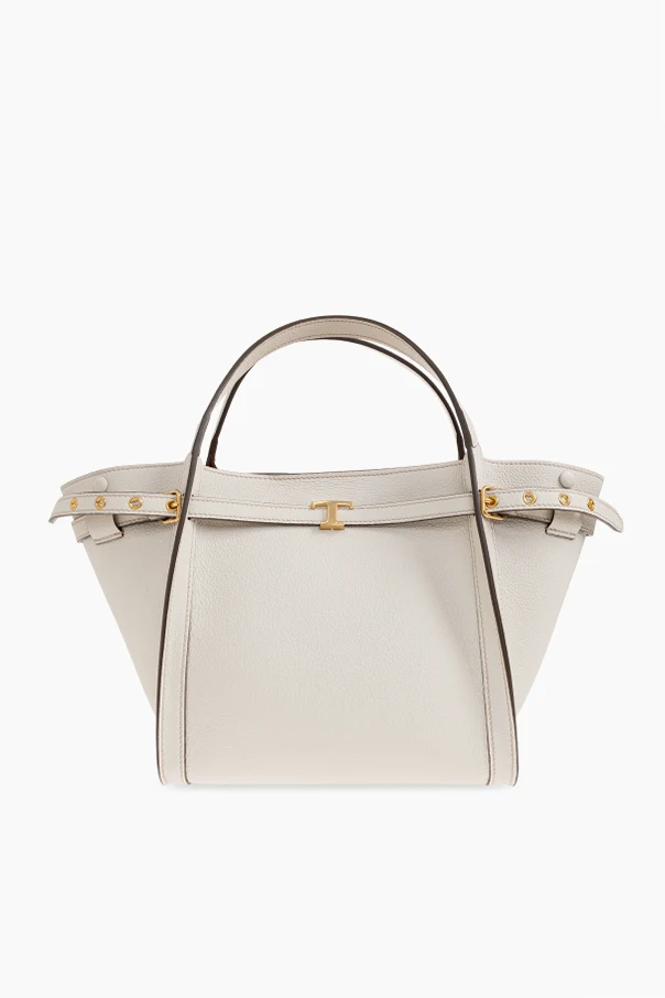 cream ‘Piccola’ hand bag