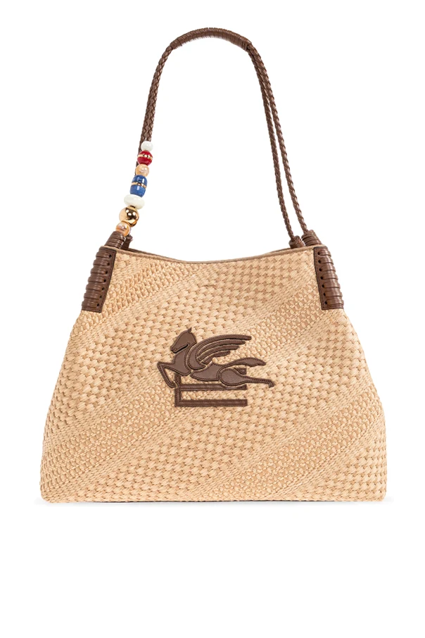 BEIGE Schultertasche ‘Libra Large’